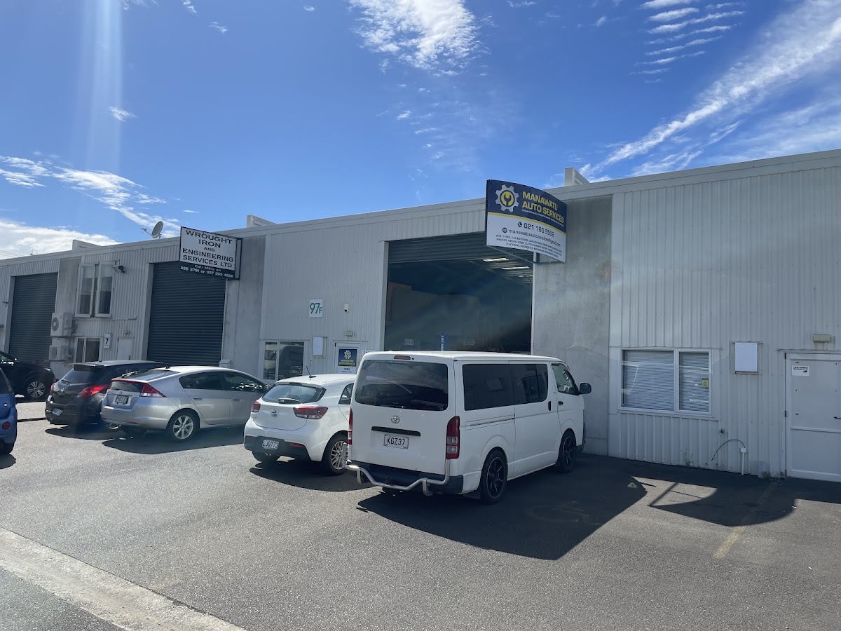 The Manawatu Auto Services workshop on Keith Street